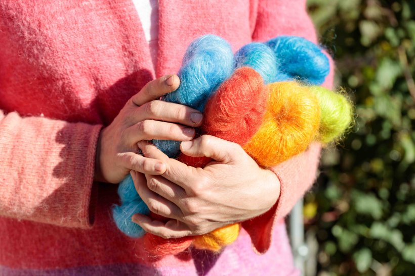 Wolle färben, © Matthias Nester